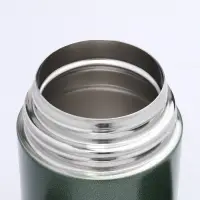 Термос для еды Мастер К, 1 л, нержавеющая сталь, зелёный