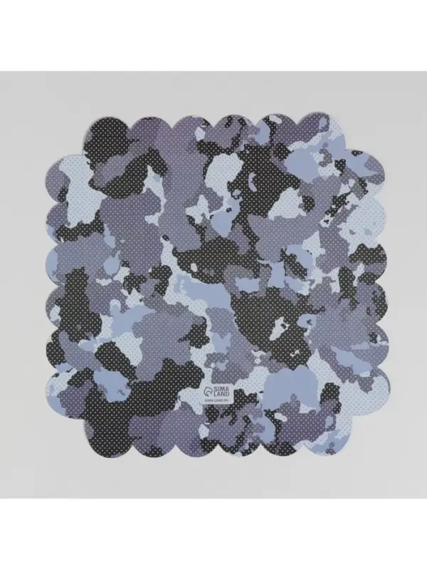 Коробка для печенья, кондитерская упаковка с пластиковой крышкой, &laquo;23 февраля&raquo;, 21&times;21&times;3 см