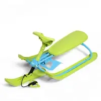 Снегокат, лимонный, голубой, ТСП/ГЛ Nika Kids Снегокат, лимонный, голубой, ТСП/ГЛ Nika Kids