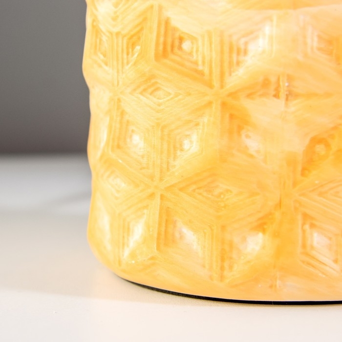 Настольная лампа Настольная лампа "Элой" Е14 40Вт оранжевый 20х20х33см RISALUX