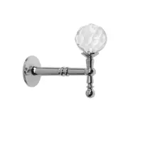 Крючок - держатель для штор на стену CAPPIO KS043, металлический, цвет хром, 2 шт Крючок - держатель для штор на стену CAPPIO KS043, металлический, цвет хром, 2 шт