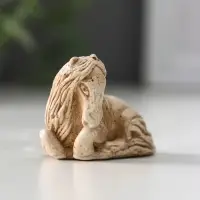 Фигура Нэцкэ «Лошадь №1», 3.5×4.5×3 см, слоновая кость