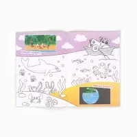 Раскраска с дополненной реальностью &laquo;Синий трактор&raquo;, А4