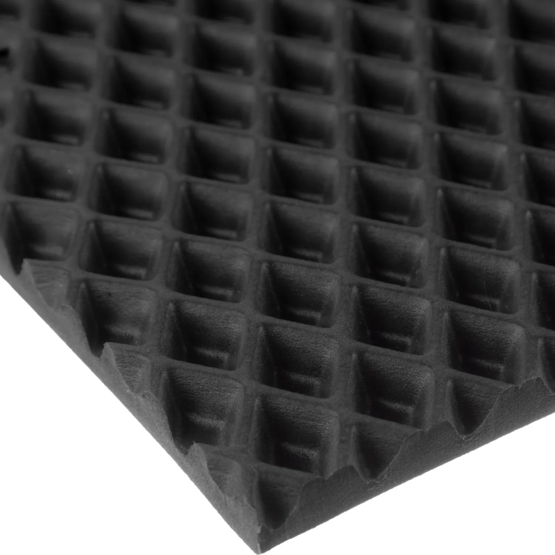 Коврик входной универсальный ромб 680х480мм серый