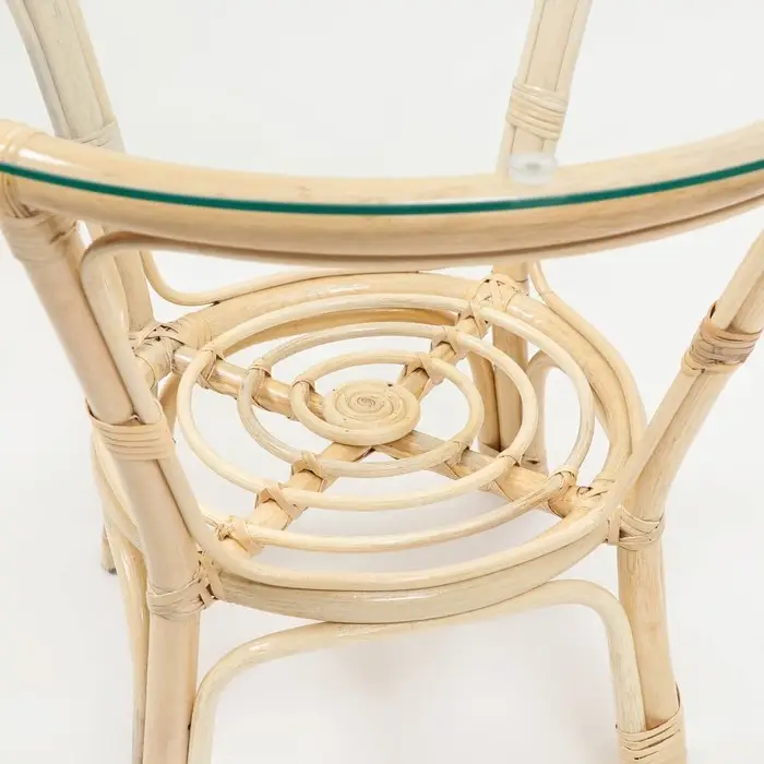 Набор садовой мебели "Индо" 3 предмета: 2 кресла, 1 стол, бежевый