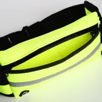 Сумка для бега на молнии, зелёная