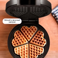 Вафельница электрическая КТ-5609 - 1000 ВТ