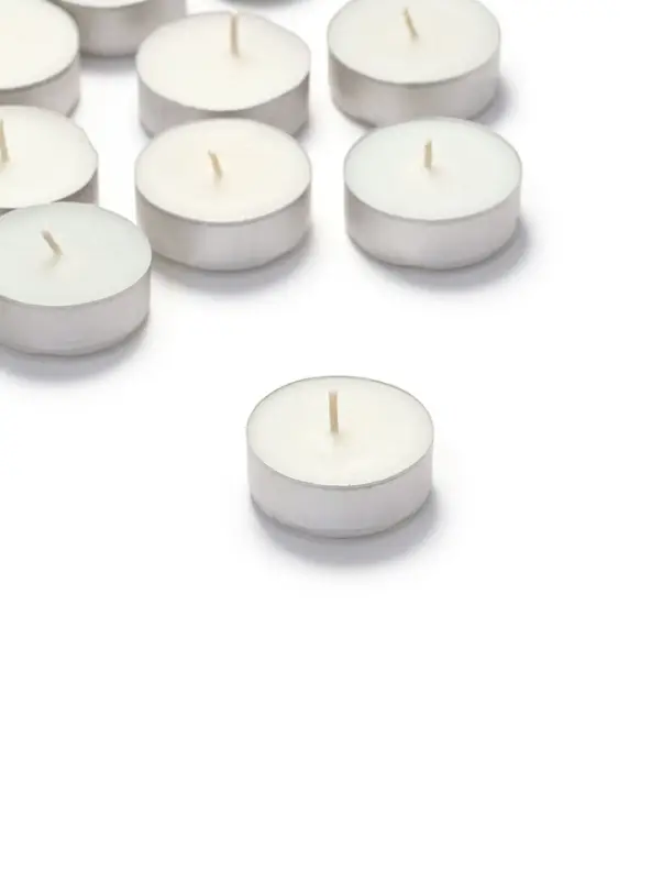 Набор свечей чайных 24 шт., d=37 мм, 15 г, 3 ч. горения