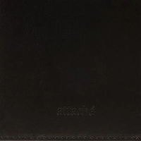 Ежедневник недатированный Attache А5, 160л, 138x213мм под кожу, черный