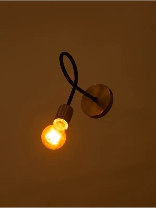 Бра BayerLux &laquo;Узел&raquo;, 1&times;40 Вт, Е27, черный/латунь