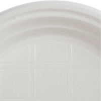 Тарелка одноразовая d=165мм, белая, ПС 2400 шт/кор (1273207)