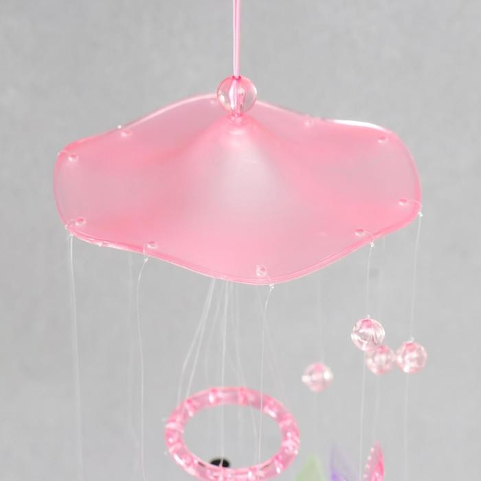 Музыка ветра пластик Музыка ветра пластик "Птицы" 4 трубочки + 11 фигурок 67 см МИКС