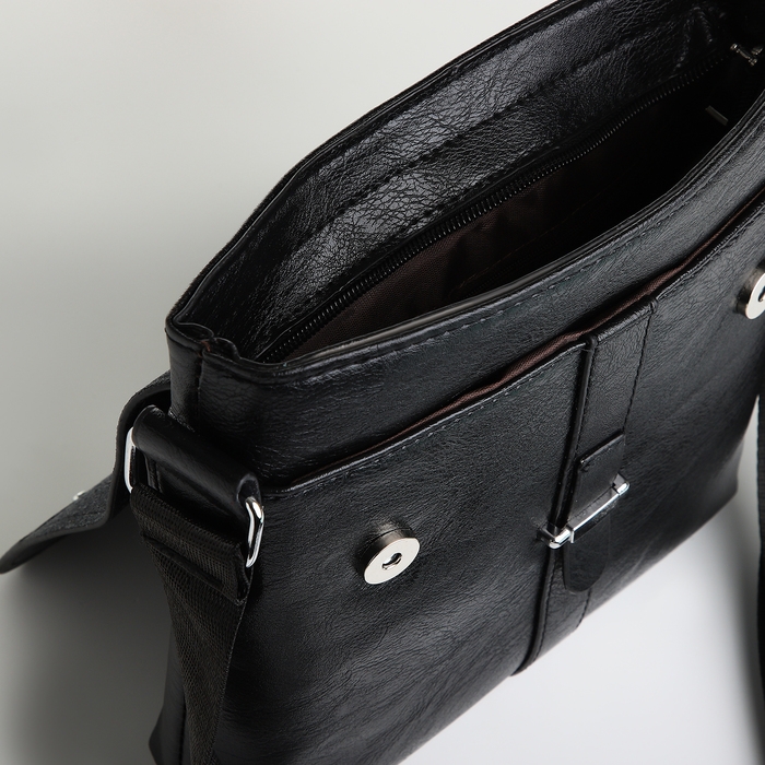 Сумка мужская, цвет чёрный Сумка мужская, цвет чёрный