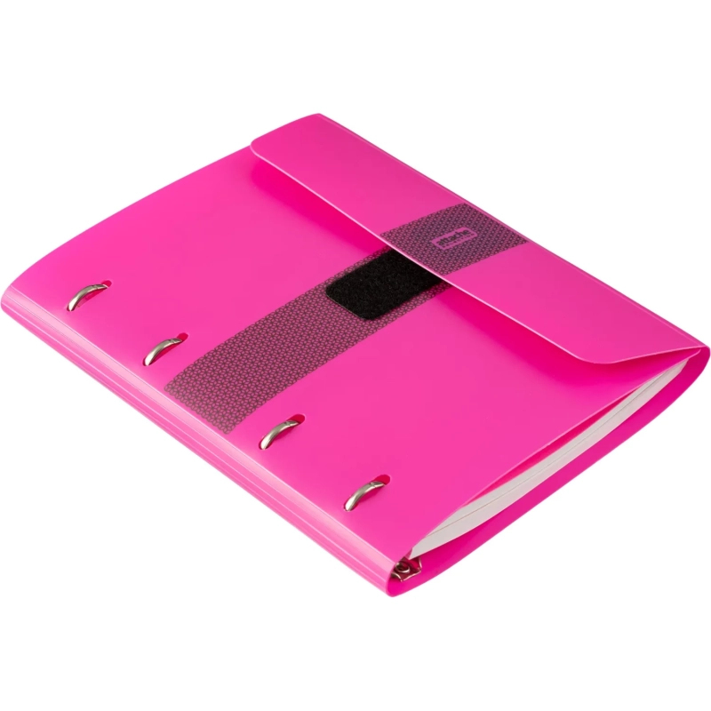 Бизнес-тетрадь со смен.блоком 120л,кл,А5, Розовый,пропилен. обл. налипучке