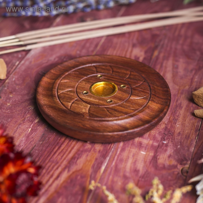 Подставка под благовония  Подставка под благовония "Путь" 10х10х1 см