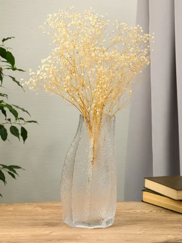 Ваза стекло настольная Ваза стекло настольная "Дженис" 30х13,5х9,5 см, прозрачный