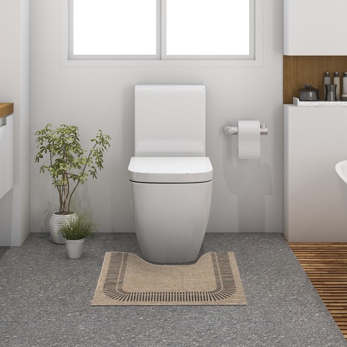 Коврик для ванной Этель Коврик для ванной Этель "Happy place", 40х45 см