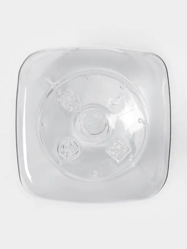 Бутылка ПЭТ 300 мл, горло 0,38 см, квадратная, цвет прозрачный Бутылка ПЭТ 300 мл, горло 0,38 см, квадратная, цвет прозрачный