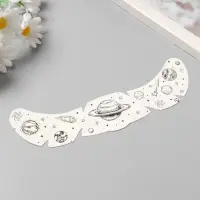 Переводная тату на тело чёрная «Веснушки. Космос», 16×5 см Переводная тату на тело чёрная «Веснушки. Космос», 16×5 см