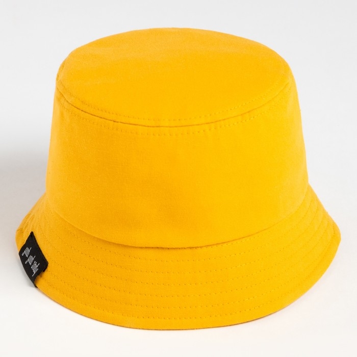 Панама детская Панама детская "Классика" MINAKU цвет жёлтый, р-р 52