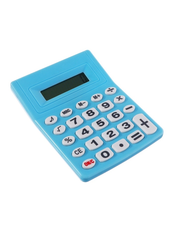 Калькулятор настольный 08-разрядный, бюрюзовый Калькулятор настольный 08-разрядный, бюрюзовый