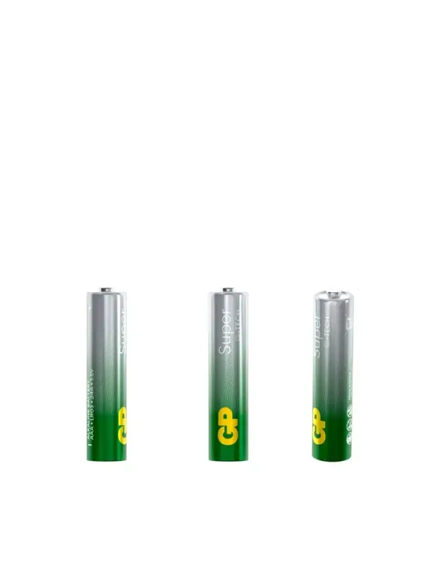 Батарейка алкалиновая GP Super, AАA, LR03-8BL, 1.5 В, блистер, 4+4 шт.