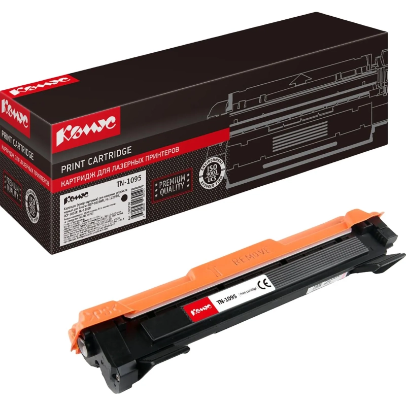 Тонер-картридж Комус TN-1095 чер. для Brother HL-1202R/DCP-1602R