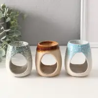 Аромалампа для эфирных масел &laquo;Полоски&raquo;, керамика, 8.2&times;6.3&times;6.3 см, МИКС