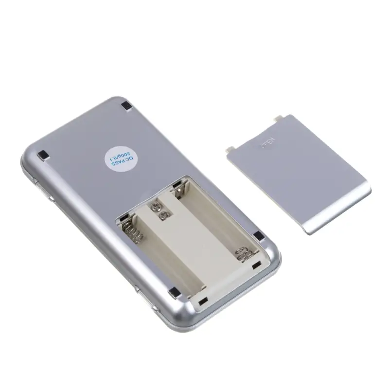 Весы портативные электронные тм VETTA, ЖК-дисплей, макс. нагр. 500гр, 2xААА