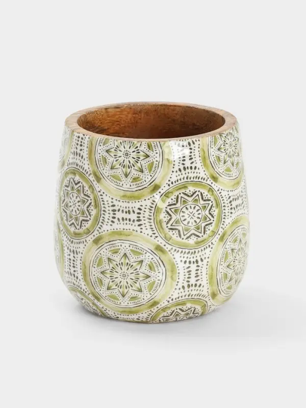 Стакан &laquo;Звёзды&raquo;, 10&times;10&times;10 см, дерево