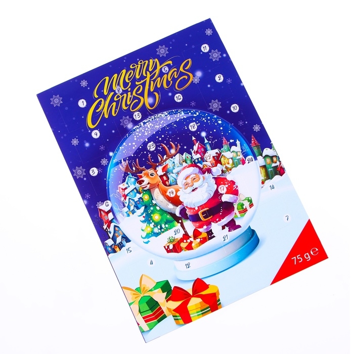 Новый год. Адвент-календарь Baron, 75 г Новый год. Адвент-календарь Baron, 75 г