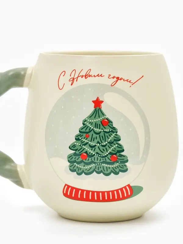 Кружка «Снежный шар», 500 мл