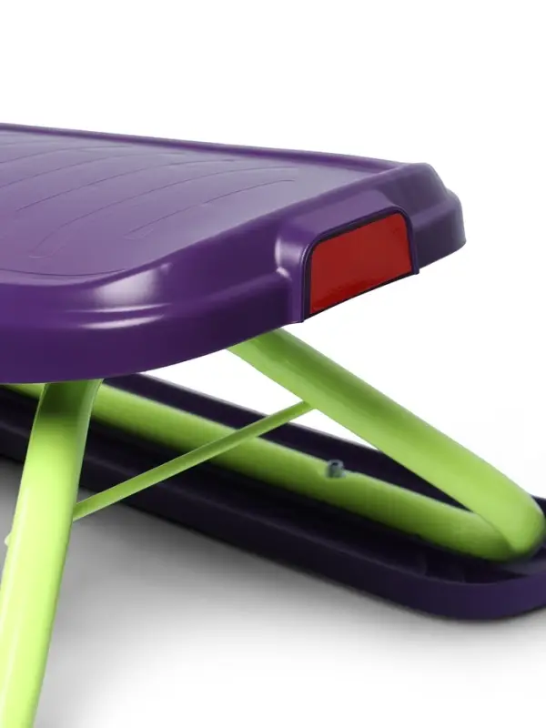 Снегокат, лимонный, фиолетовый, ТСП/ЛФ Nika Kids