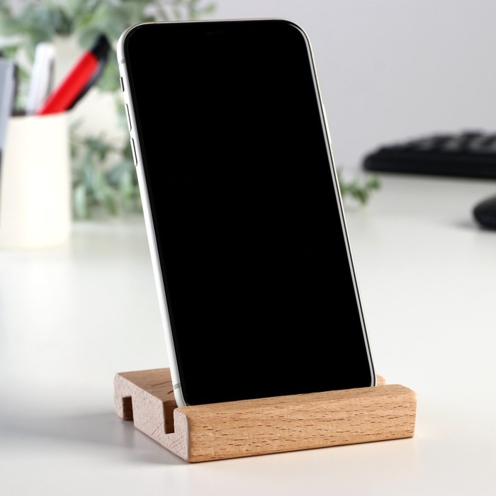 Подставка под телефон, планшет "Счастье начинается с тебя" 8х8х1,6 см