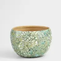 Ваза, 15&times;15&times;10.5 см, бамбук