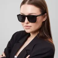 Очки солнцезащитные OneSun, UV 400, дужка 14.5 см, ширина 14 см, линза 5&times;6 см, чёрные