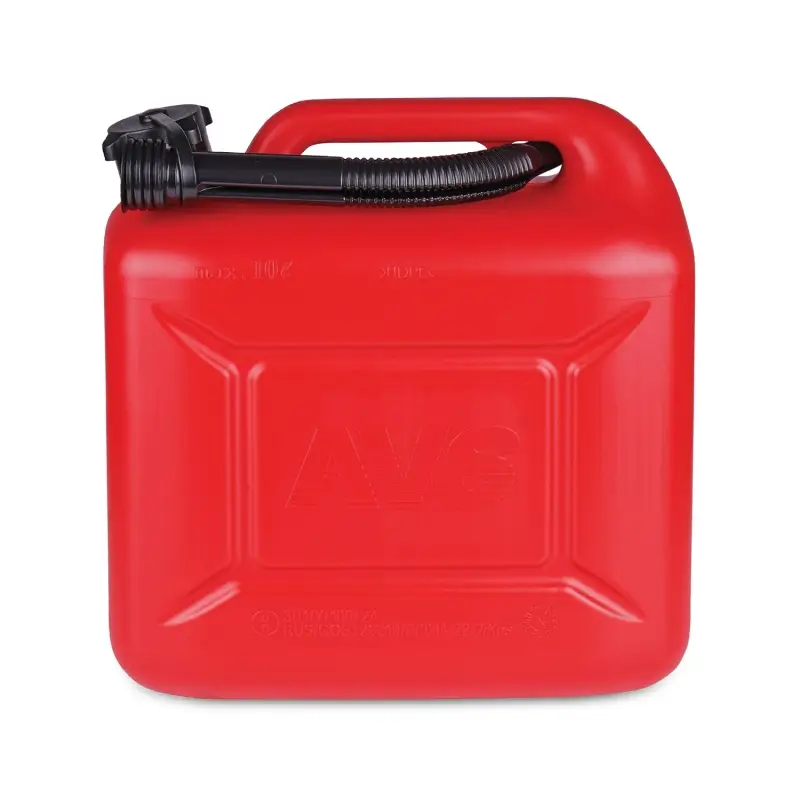 Канистра топливная пластик 10л. (красная) AVS TPK-10
