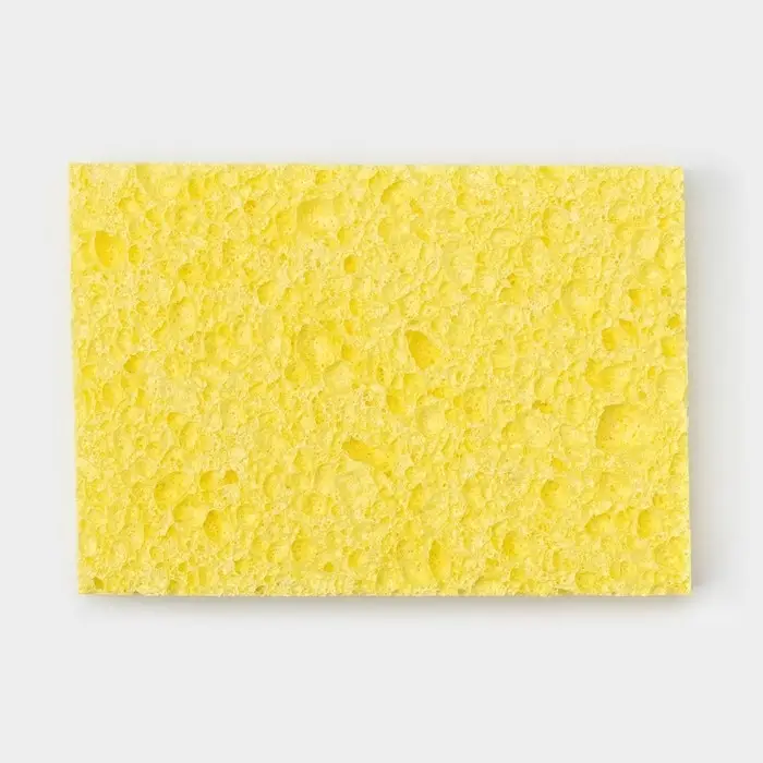 Губка для посуды целлюлозная Доляна, 10×1.5×7 см Губка для посуды целлюлозная Доляна, 10×1.5×7 см