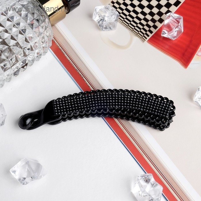 Банан для волос Банан для волос "Скарлет" классика, 11 см, чёрный