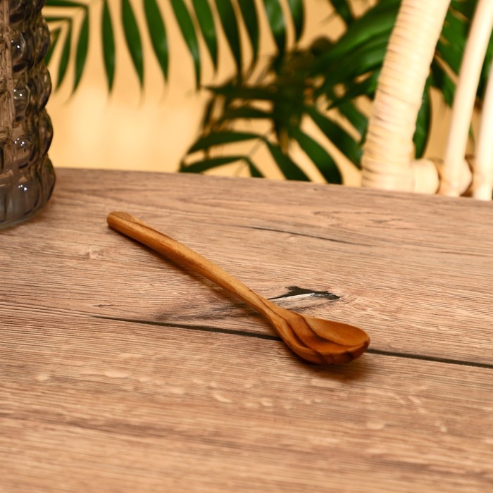 Ложка 23 см, тиковое дерево