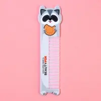 Расчёска-гребень фигурная «Енотик», BEAUTY FOX