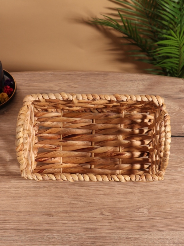 Корзина плетеная 25x15x20 см, водный гиацинт