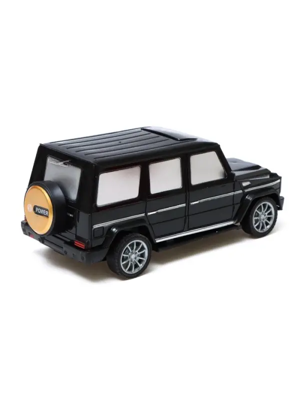 Машина &laquo;Внедорожник&raquo;, радиоуправляемая, 1:18, световые эффекты, работает от батареек, цвет чёрный