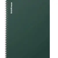 Тетрадь на спирали ErichKrause. Classic А4, 60 листов, в клетку, пластиковая обложка, блок офсет, МИКС