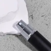 Флакон для парфюма, с распылителем, 10 мл, чёрный
