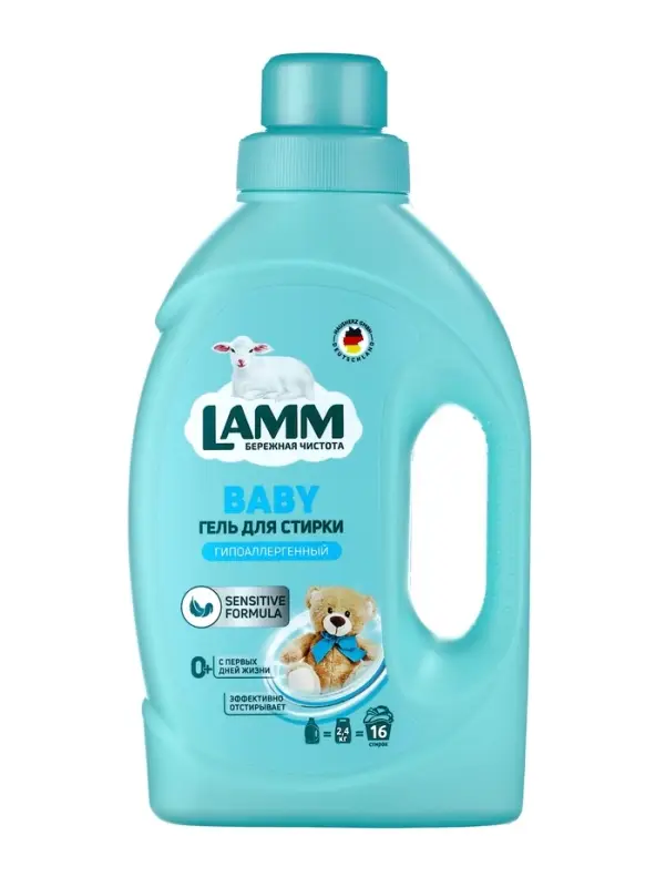 Гель для стирки LAMM Детский, 1,04 л Гель для стирки LAMM Детский, 1,04 л