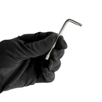 Набор ключей торцевых изогнутых TORX МИНИ с отверстием 8 предметов (T5-T20) AVS TXL-8H