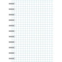 Блокнот А6 80л на гребне в ассорт 3-80-032 Д