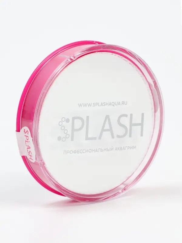 Аквагрим в шайбе, регулярный, белый, 32 г