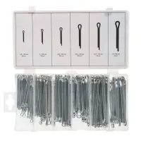 Набор шплинтов ТУНДРА krep, 144 предмета